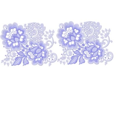 Machine embroidery design Patterns Lace border not FSL DIGITAL EMBROIDERY