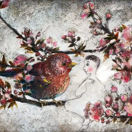 angel painting images