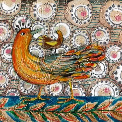 birds art print