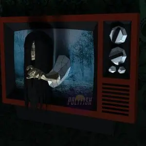 DIY Ring (Ringu, リング, Sadako (Samara)+TV) template Papercraft PDF