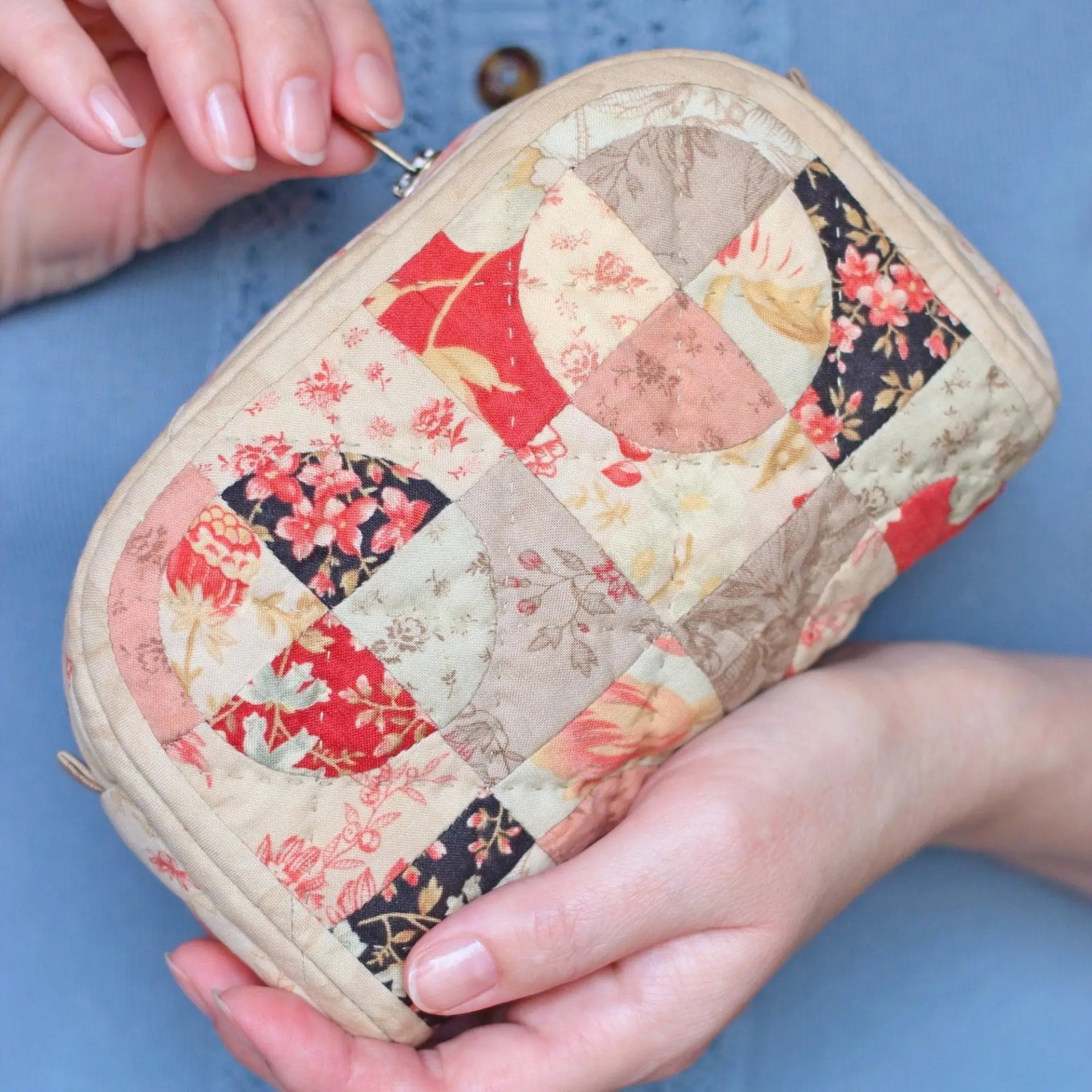 PDF Quilted Pouch Sewing Pattern