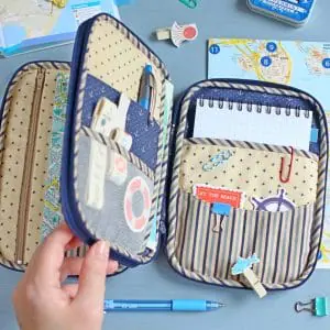 PDF Travel Organizer Mini Sewing Pattern