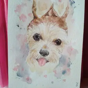Sweet Bao Watercolor Painting Personal Listing