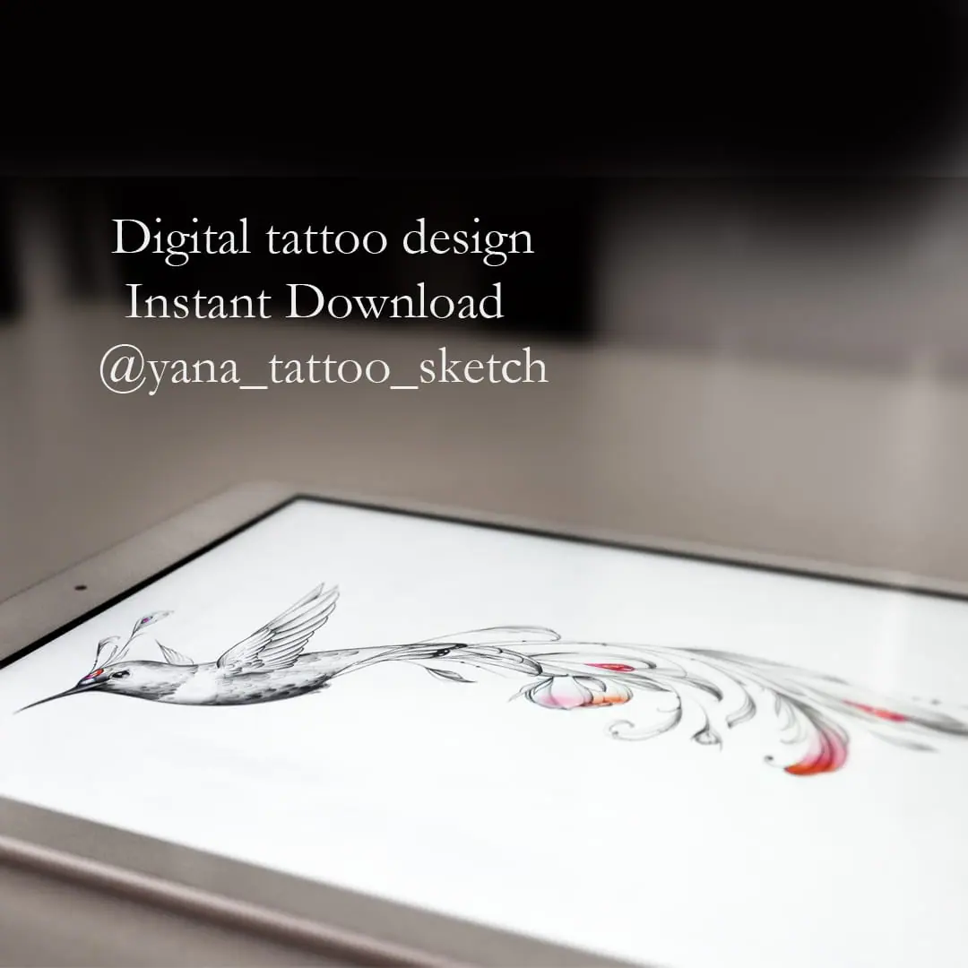 Hummingbird Tattoo Design Hummingbird Tattoo Idea Drawing Sketch