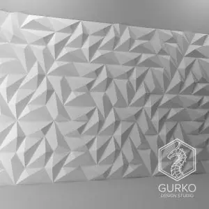 Parallelogram Tile Papercraft, Pdf, Gurko, Pepakura, Low Poly