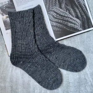 Yttygran sock knitting pattern (PDF ENG)