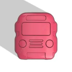 SCHOOL BUS STL file for vacuum forming