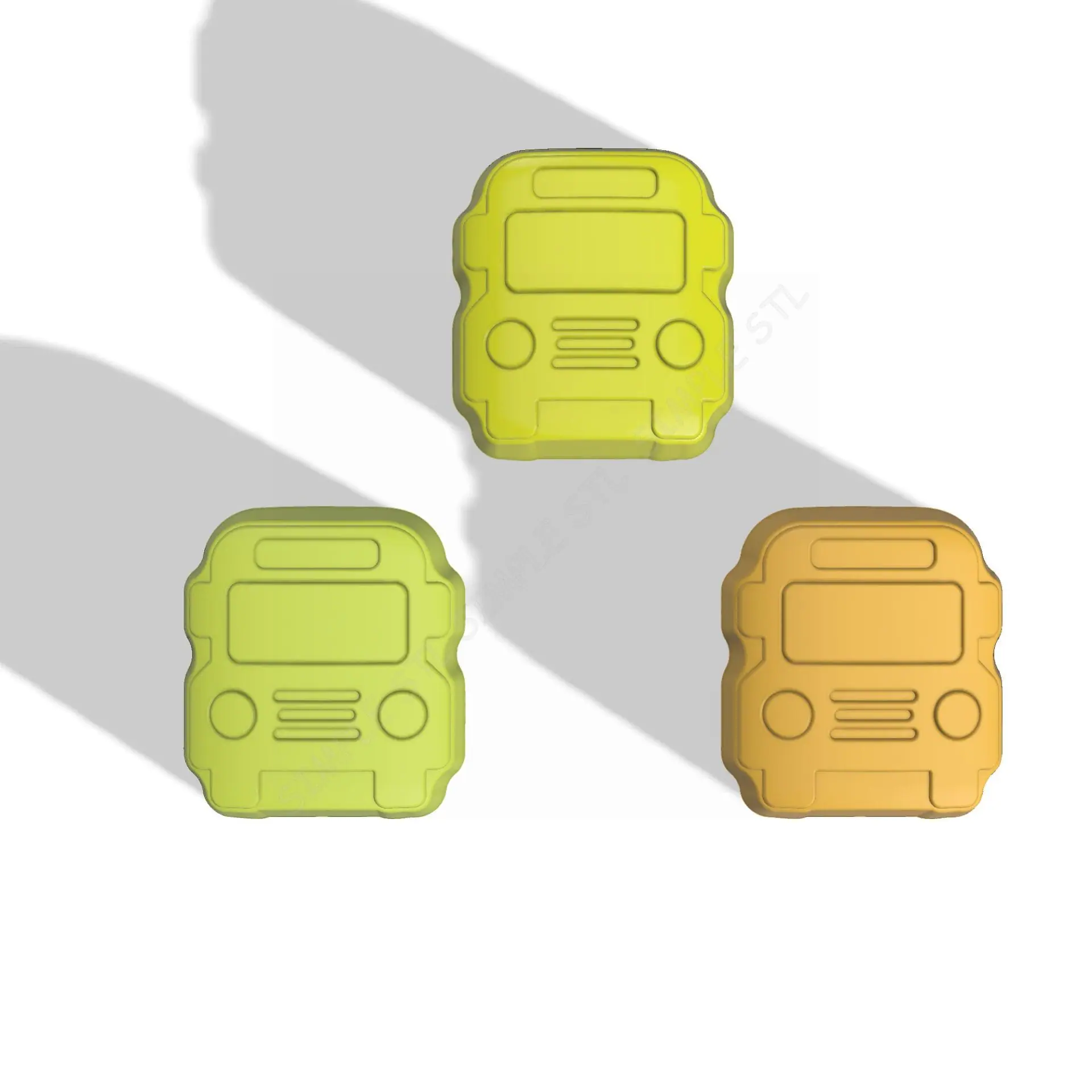 School bus STL file for vacuum forming and 3D printing 4 SCHOOL BUS STL file for vacuum forming
