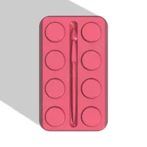 Paints STL file for vacuum forming