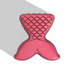 Mermaid Tail STL file for vacuum forming