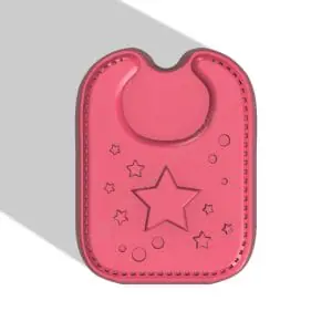 BABY BIB STL file for vacuum forming