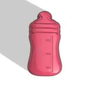 Baby Bottle STL file for vacuum forming