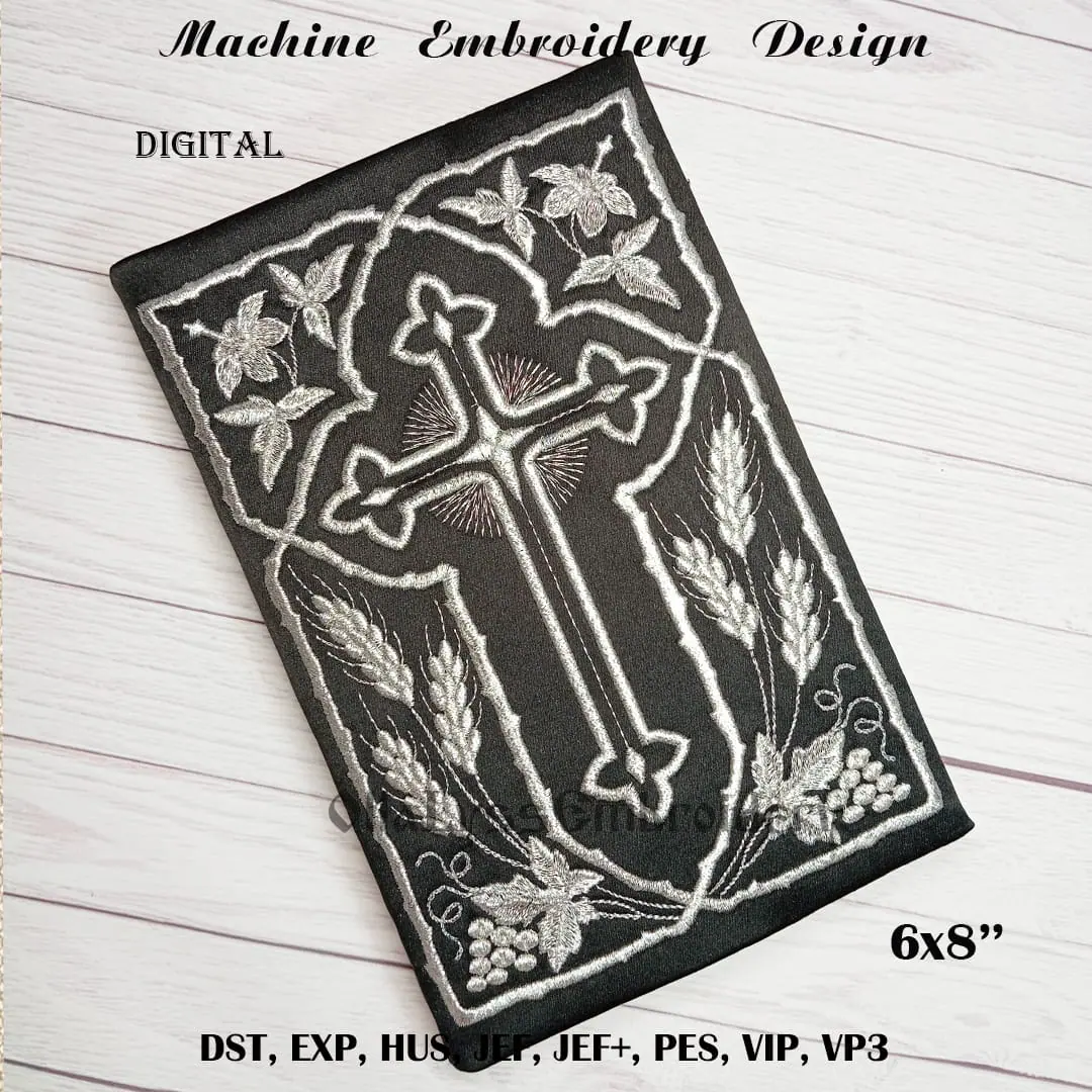 Bible cover 1 embroidery design