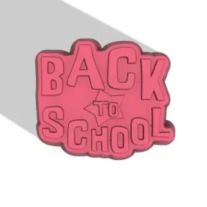 Back to school STL file for vacuum forming
