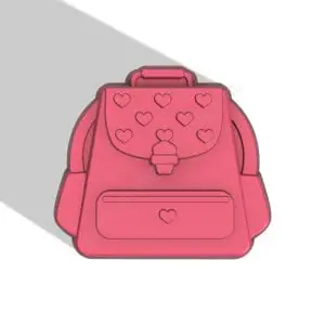 BACKPACK STL file for vacuum forming and 3D printing