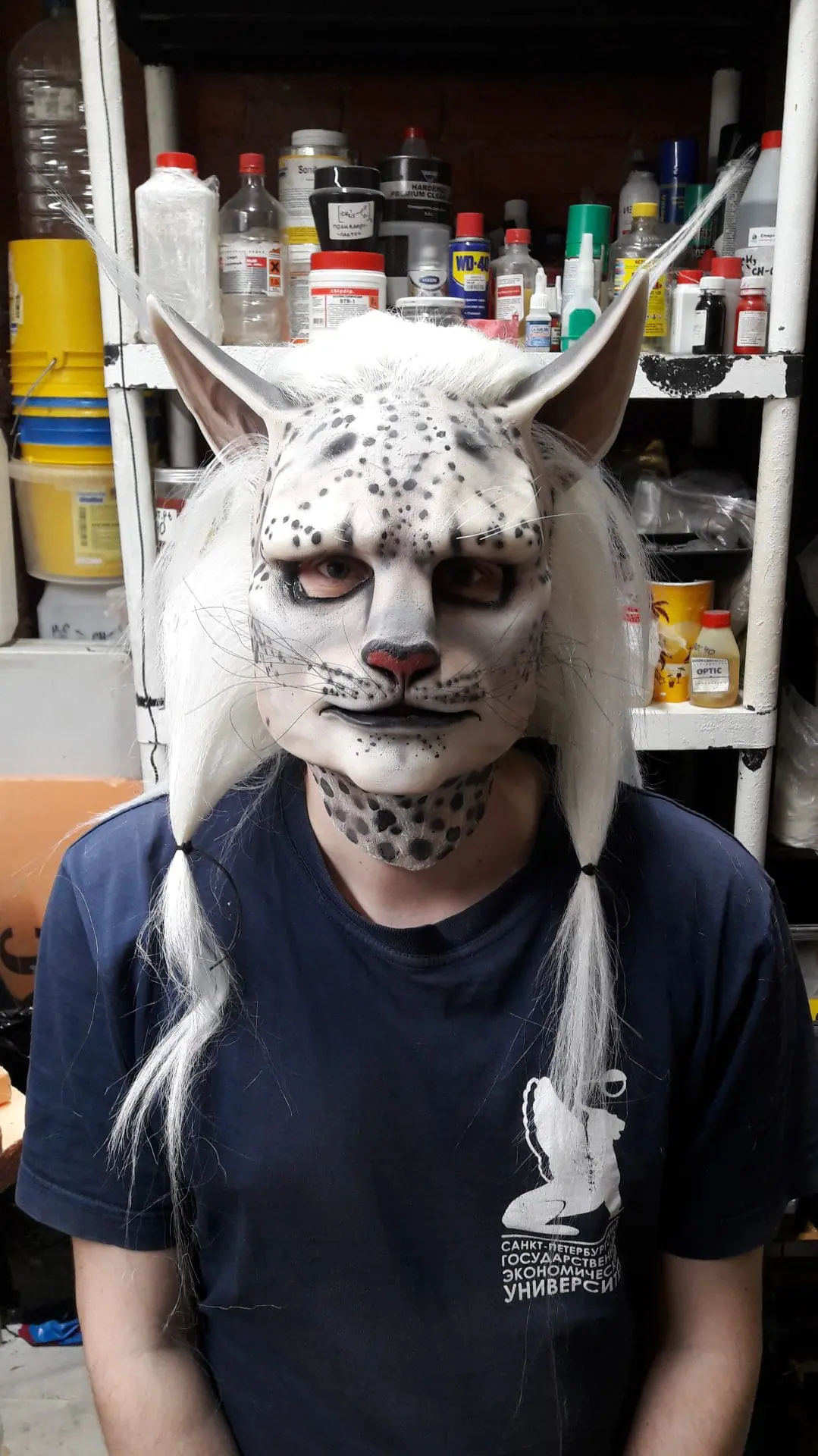 Khajiit silicone mask (realistic cat face for cosplay, performances, LARP  etc) - Crealandia