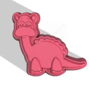 DINOSAUR STL file for vacuum forming and 3D printing
