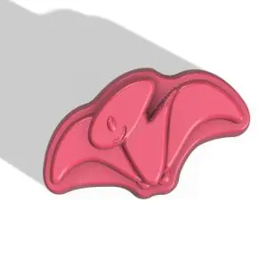 PTERODACTYL STL file for vacuum forming and 3D printing
