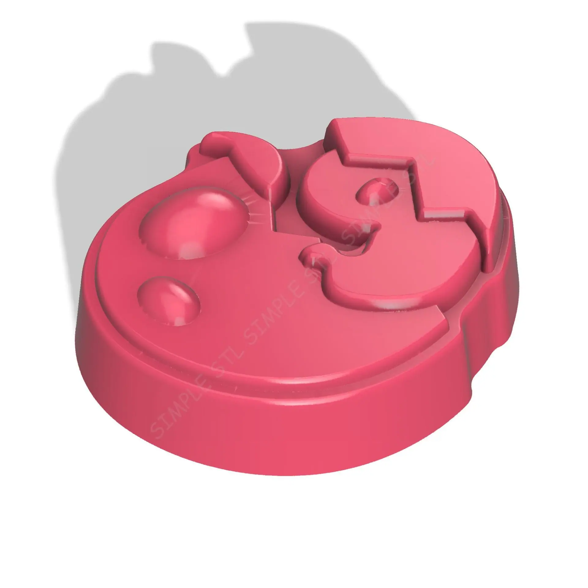 Baby T-rex STL file for vacuum forming and 3D printing 3 BABY T-REX STL file for vacuum forming and 3D printing