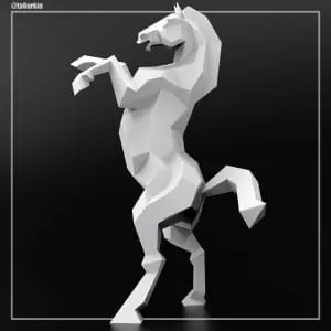 Welding Project Plans Drawings Horse (DXF, PDF)