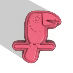 TOUCAN STL file for vacuum forming and 3D printing