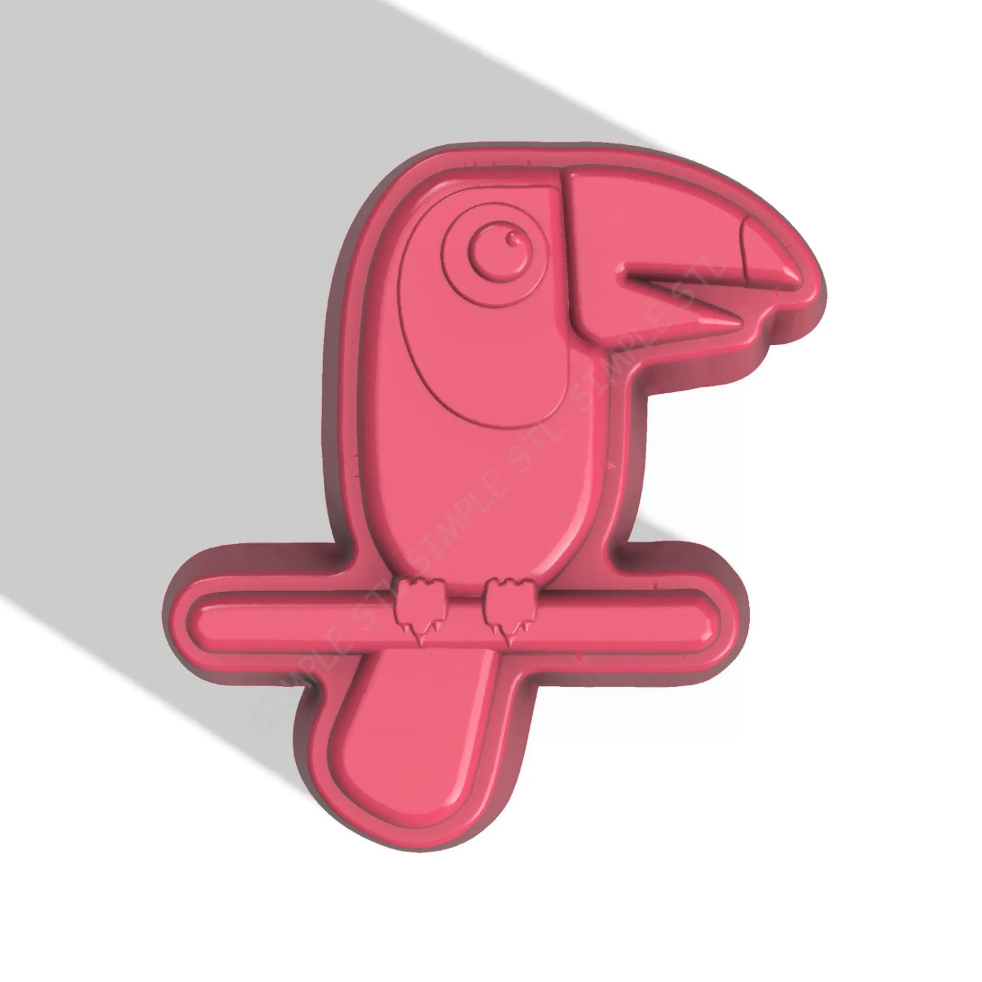 TOUCAN STL file for vacuum forming and 3D printing 1 TOUCAN STL file for vacuum forming and 3D printing