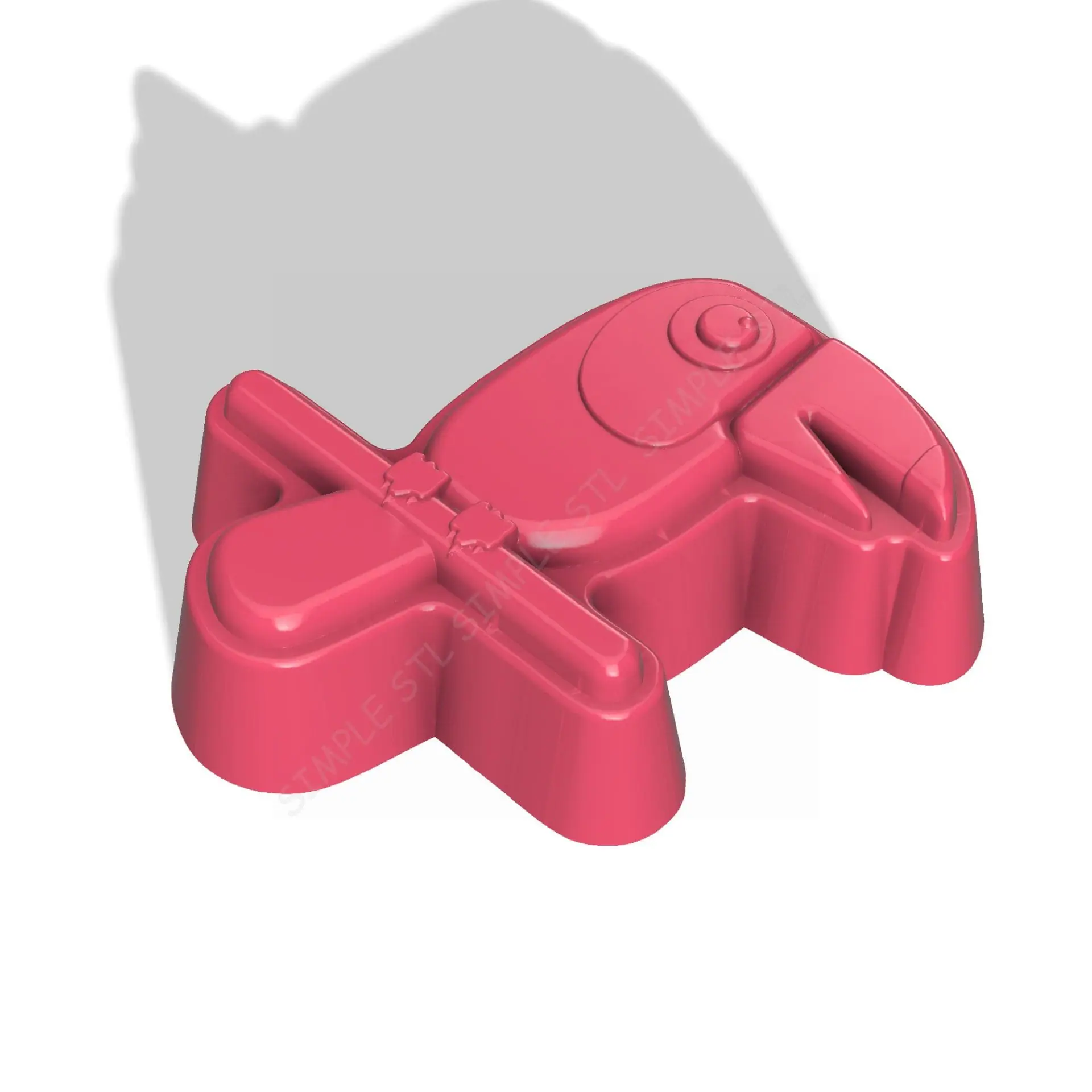 TOUCAN STL file for vacuum forming and 3D printing 3 TOUCAN STL file for vacuum forming and 3D printing