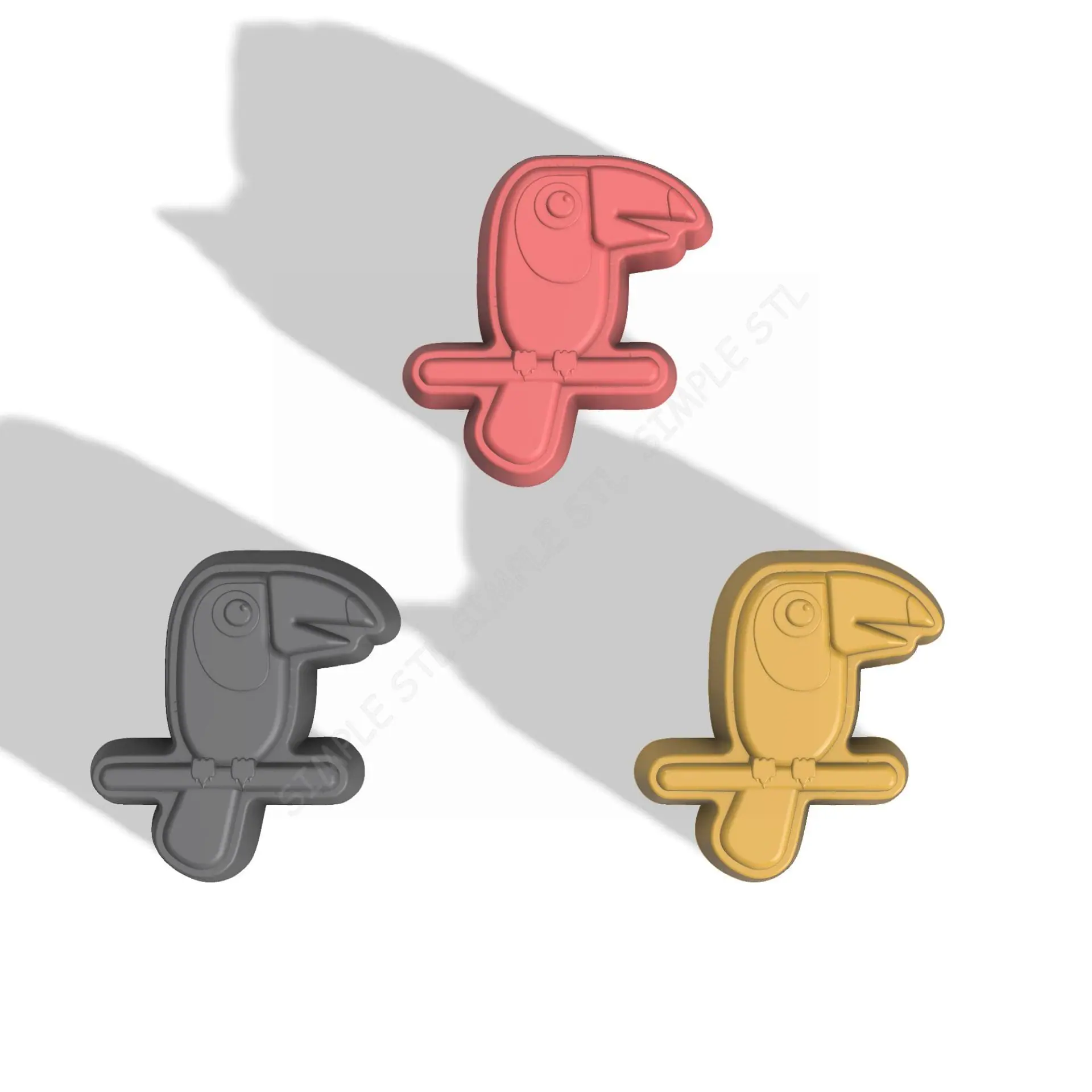 TOUCAN STL file for vacuum forming and 3D printing 4 TOUCAN STL file for vacuum forming and 3D printing