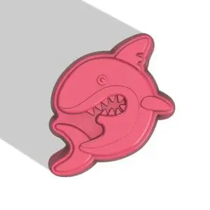 SHARK STL file for vacuum forming and 3D printing