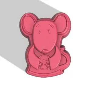 RAT STL file for vacuum forming and 3D printing