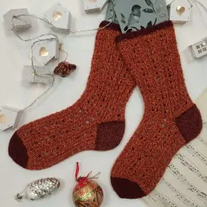 Socks Hygge Knitting 4 needles PDF pattern
