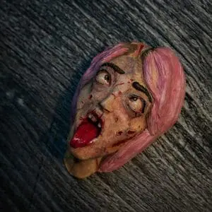 Ahegao zombie magnet