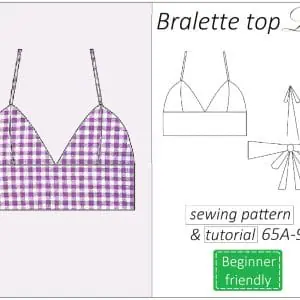 Halter top sewing pattern