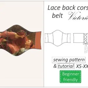 corset belt sewing pattern