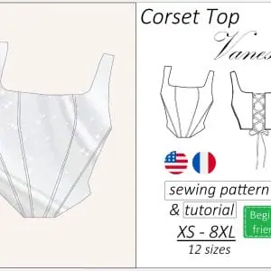 corset top sewing pattern