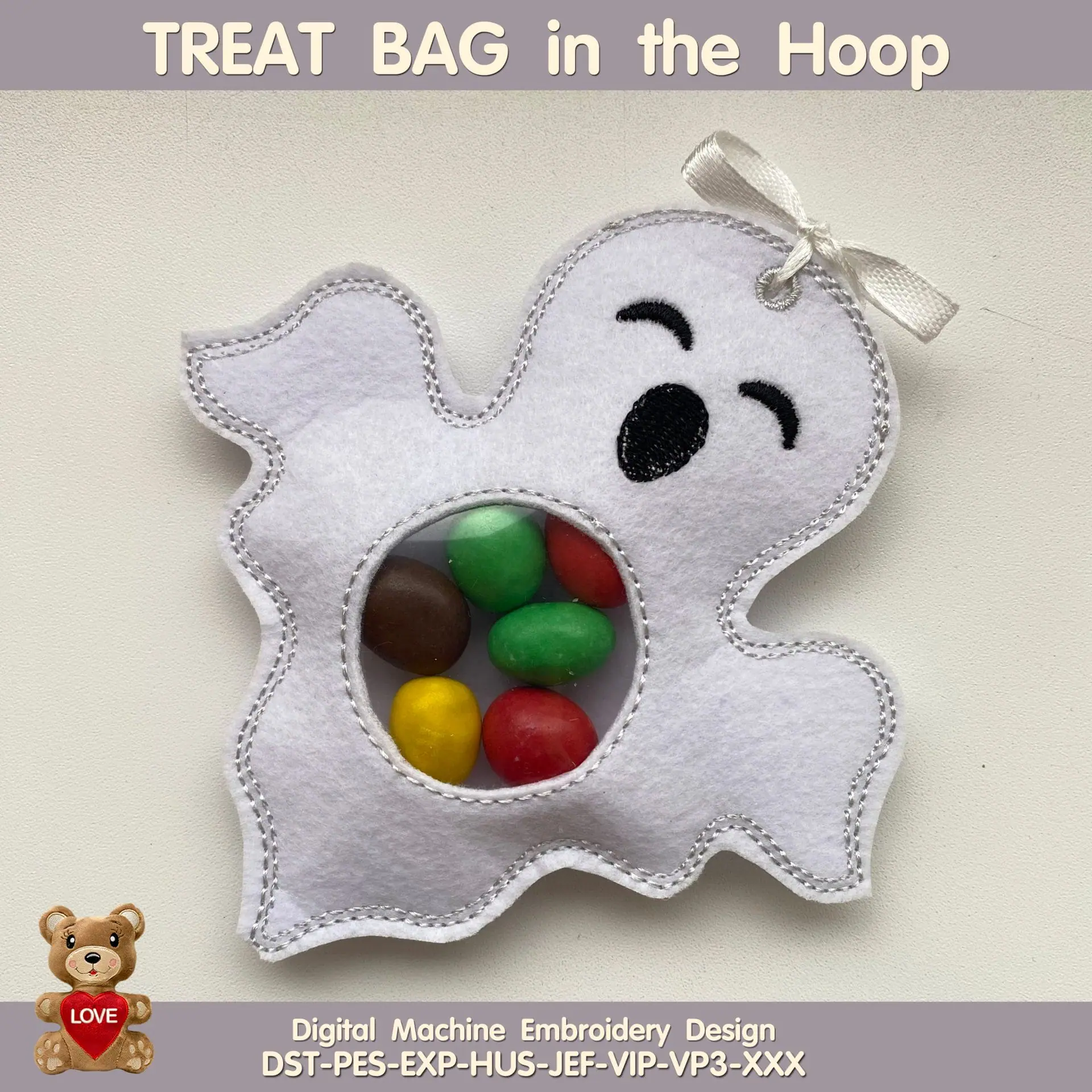 Halloween Ghost Peekaboo Treat Bag design for machine embroidery 2 alloween-Ghost-Peekaboo-Treat-Bag-Machine-Embroidery-Design