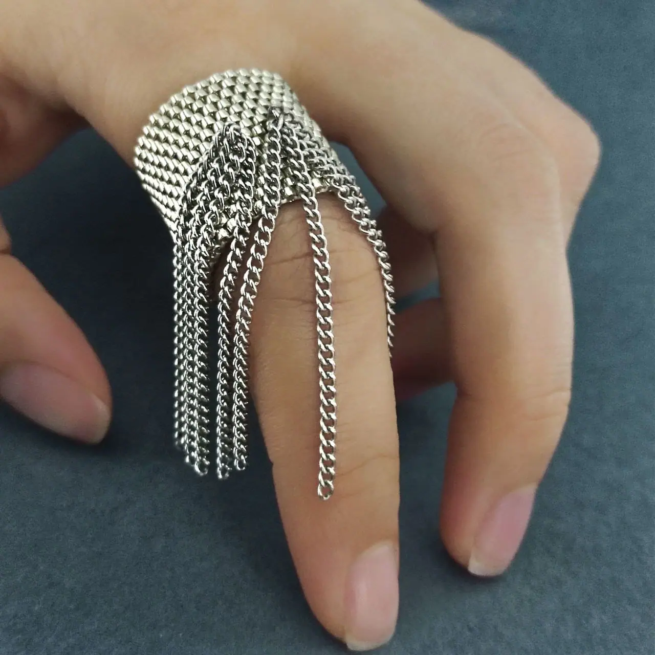 PDF tutorial – Beaded peyote Chain ring
