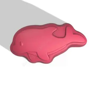 DOLPHIN STL file for vacuum forming and 3D printing