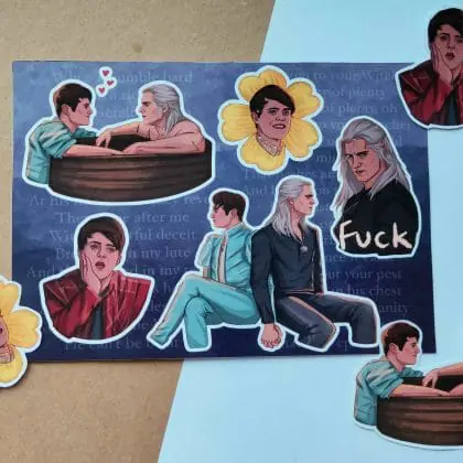 witcher stickers