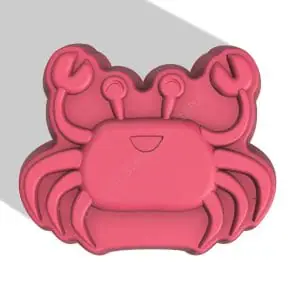 CRAB STL file for vacuum forming and 3D printing