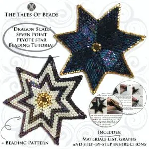 Peyote Star Pattern - Dragon Scale / Beaded Star Tutorial