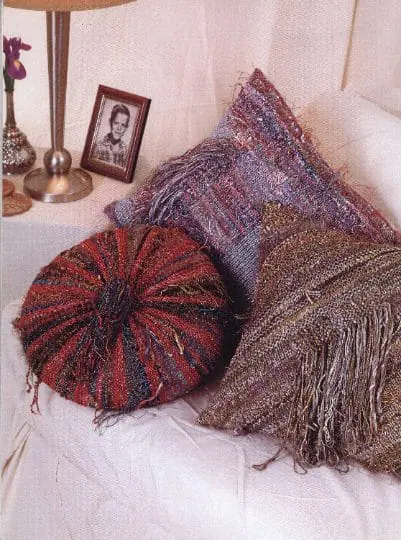 Vintage Knitting Pattern Prism Pillows