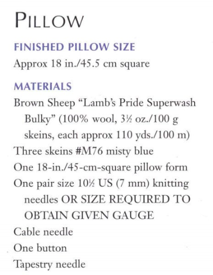 Vintage Knitting Pattern Cables and Cables Afghan and Pillow 4 Vintage Knitting Pattern Cables and Cables Afghan and Pillow - Image 4
