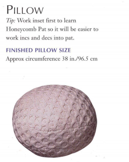 Vintage Knitting Pattern Golf Afghan and Golf Ball Pillow - Image 3