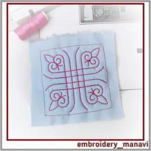 Quilt_Block_39_Quilting_with_floral_plant_patterns_Machine_Embroidery_Designs