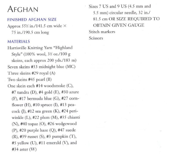 Afghan Knitting Pattern Zodiac Fair Isle Afghan and Pillow - Image 2