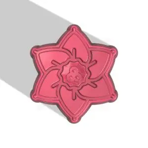 DAFFODIL STL file for vacuum forming and 3D printing