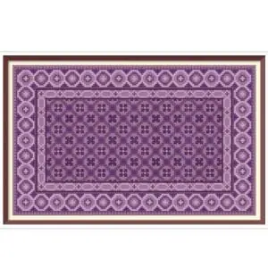 DollHouse Carpet Cross Stitch Pattern Miniature for Needlepoint