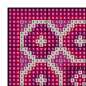 DollHouse Carpet Cross Stitch Pattern Miniature for Needlepoint