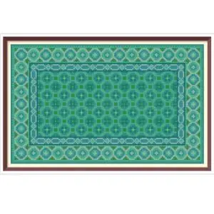 Rug for a Dolls Cross Stitch Pattern Miniature for Needlepoint